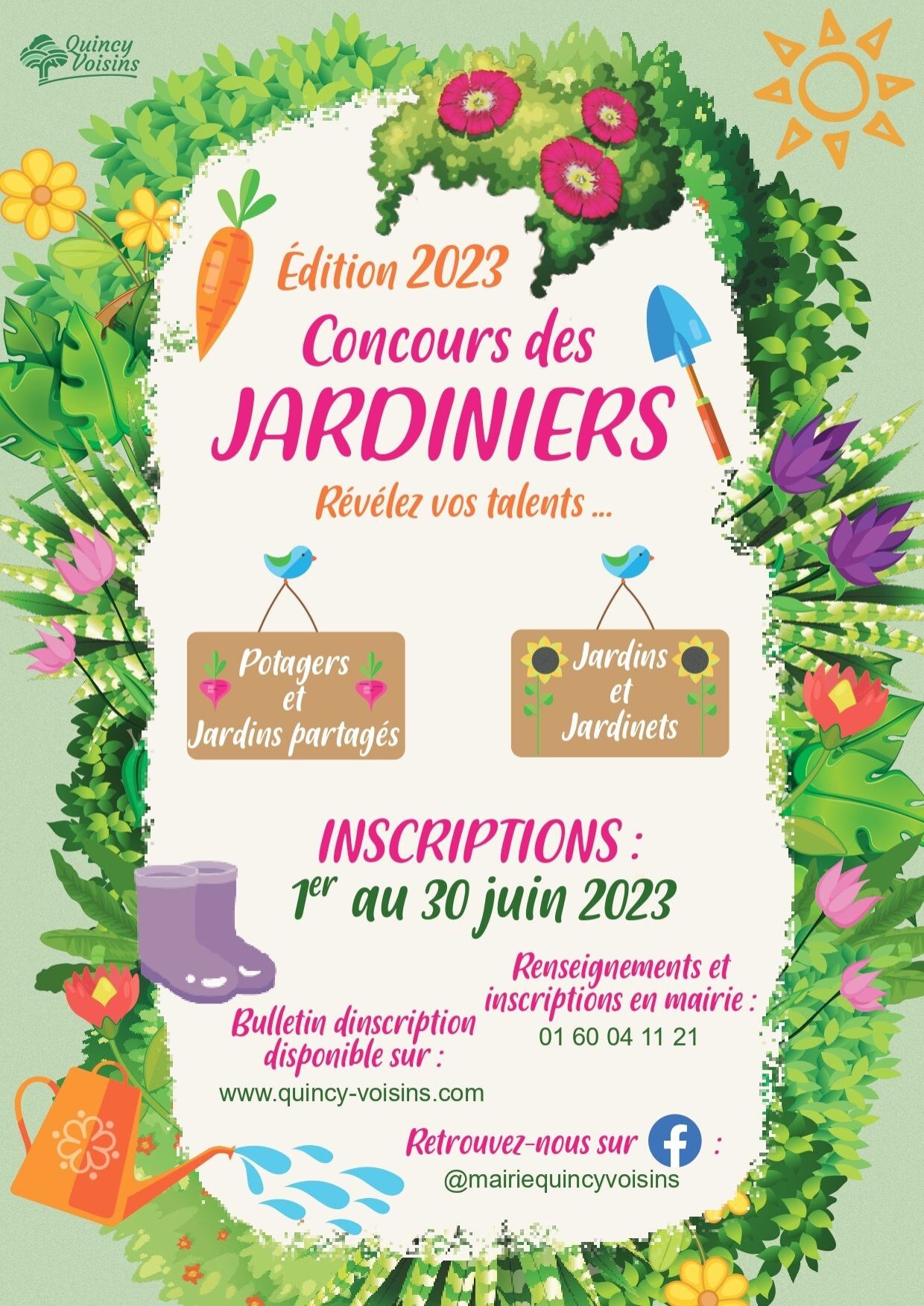 Lancement du concours des jardiniers : jeudi 1er juin 2023 - Mairie de